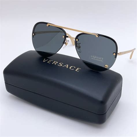 Versace VE223160Y Aviator Sunglasses 